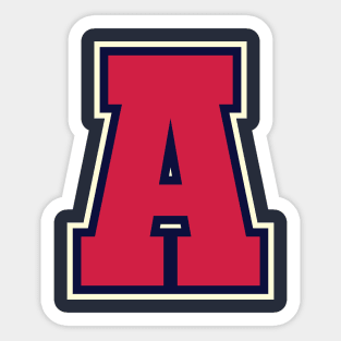 a logo baseball Sticker